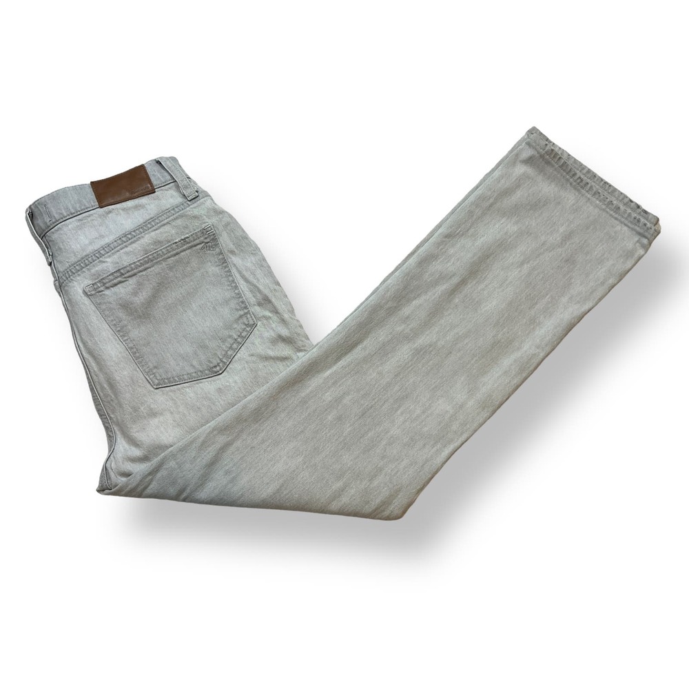 Madewell Slim Demi-Boot Jeans Gray Size 27 - Picture 6 of 13
